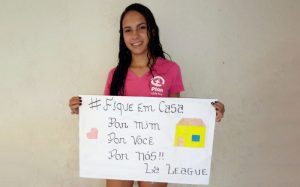 Atividades on-line reforçam o vínculo com meninas e meninos dos programas da Plan durante a quarentena