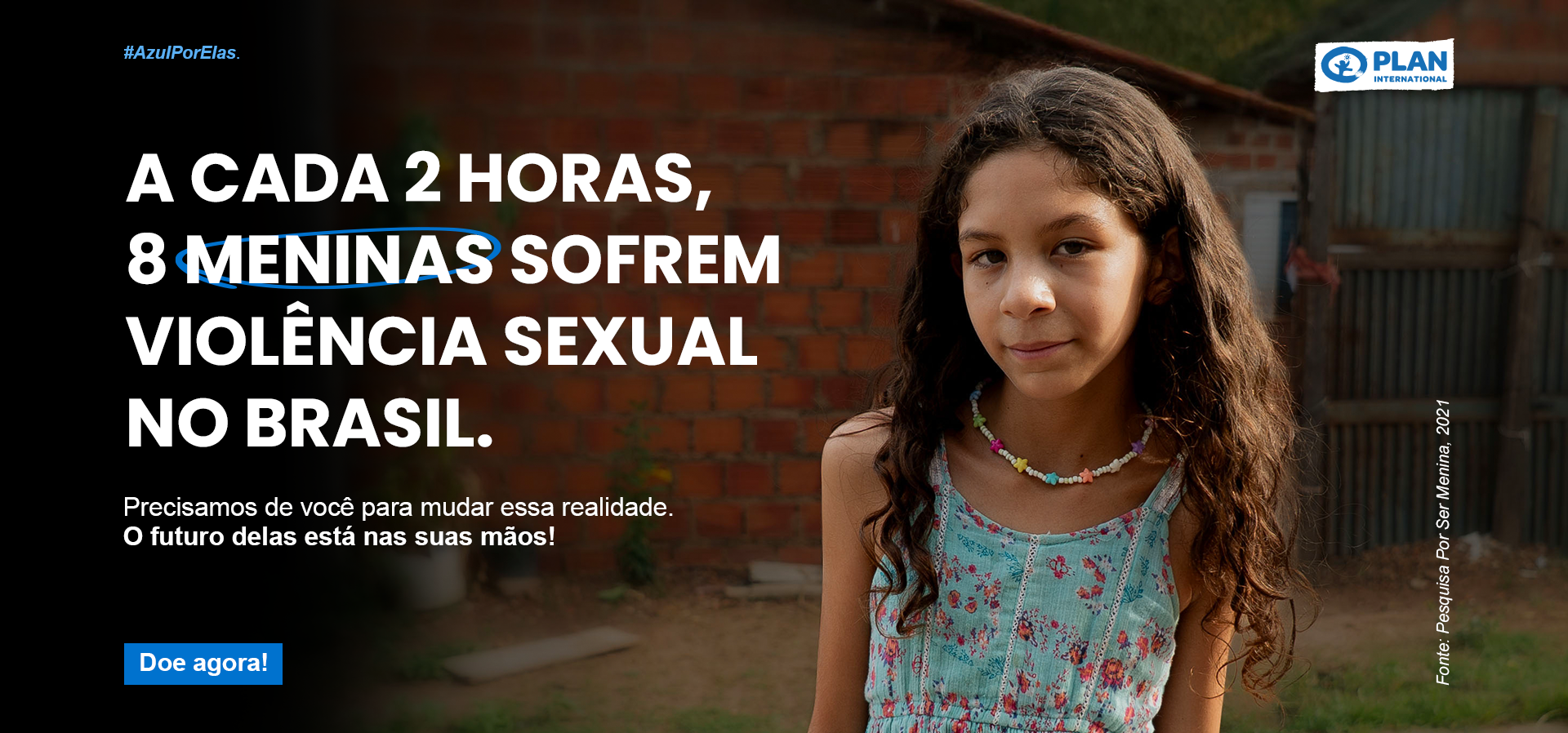 Campanha Azul por elas